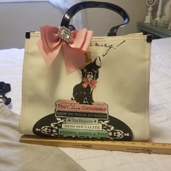 Brighton My Flat in London Handbags - Brighton My Flat in London Bulldog tote retired
